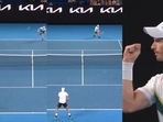 Australian Open 2023: Andy Murray won an epic rally vs Matteo Berrettini.(Twitter) Australian Open 2023: Andy Murray won an epic rally vs Matteo Berrettini.(Twitter)