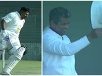 Sarfaraz Khan smashed a ton in the Ranji Trophy match between Mumbai and Delhi Sarfaraz Khan smashed a ton in the Ranji Trophy match between Mumbai and Delhi