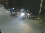 A video of the chilling incident surfaced on Tuesday.