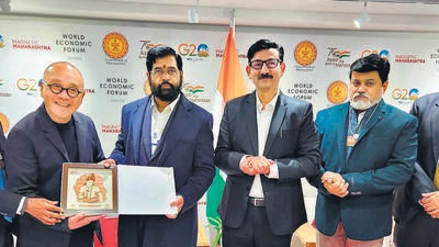 State signs MoUs worth over ₹88,000 crore at world economic forum State signs MoUs worth over ₹88,000 crore at world economic forum