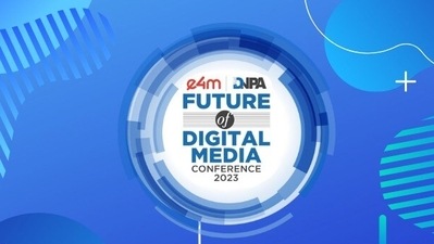 The e4m-DNPA Digital Impact Awards logo The e4m-DNPA Digital Impact Awards logo