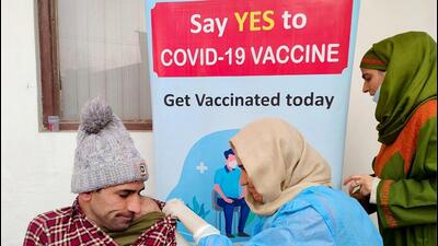 India’s Covid-19 vaccine story is one to celebrate and create templates and launchpads for tomorrow. (Mohammad Amin War/ANI) India’s Covid-19 vaccine story is one to celebrate and create templates and launchpads for tomorrow. (Mohammad Amin War/ANI)