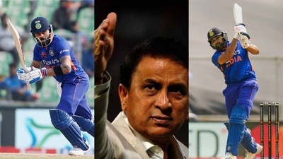 Virat Kohli; Sunil Gavaskar; Rohit Sharma Virat Kohli; Sunil Gavaskar; Rohit Sharma