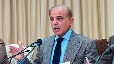 Pakistan’s Prime Minister Shahbaz Sharif (AP)