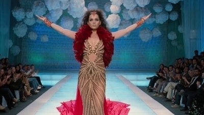 Kangana Ranaut in a still from her film Fashion.