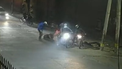 A video of the chilling incident surfaced on Tuesday. A video of the chilling incident surfaced on Tuesday.