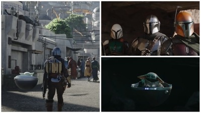 Stills from the trailer for The Mandalorian season 3 trailer. Stills from the trailer for The Mandalorian season 3 trailer.