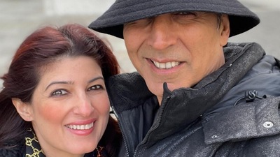 Twinkle Khanna celebrates her 22nd wedding anniversary with Akshay Kumar.
