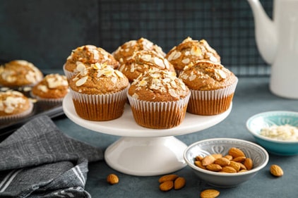 Choco almond muffin recipe (istockphoto) Choco almond muffin recipe (istockphoto)