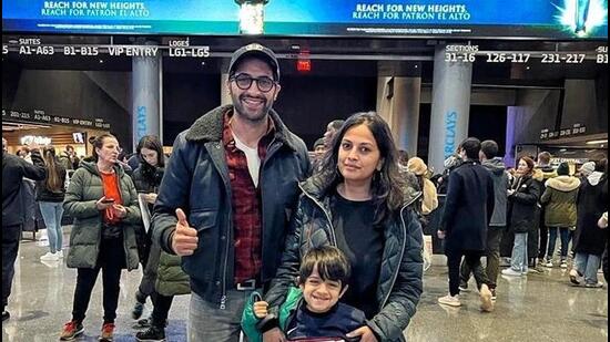 Akshay Oberoi recently took his son to the US for a family vacation