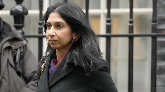 British home secretary Suella Braverman cleared the extradition last week. (AP)