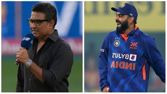 Sanjay Manjrekar has explained how an in-form Virat Kohli can solve India's selection conundrum(AP)