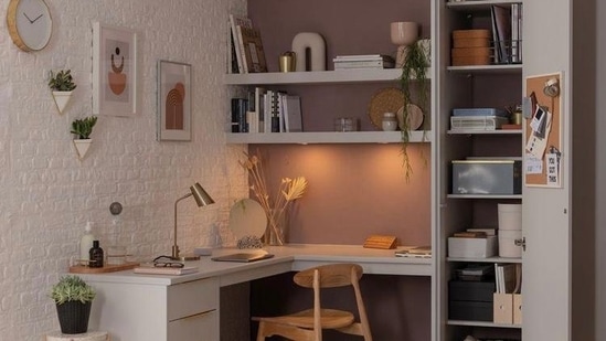 Organise your space: Once you've decluttered, organise the items you've kept so that they're easy to find and use. This will make it more likely that you'll continue to use and enjoy them, and it will also make it easier to maintain your new minimalist lifestyle.(Pinterest)