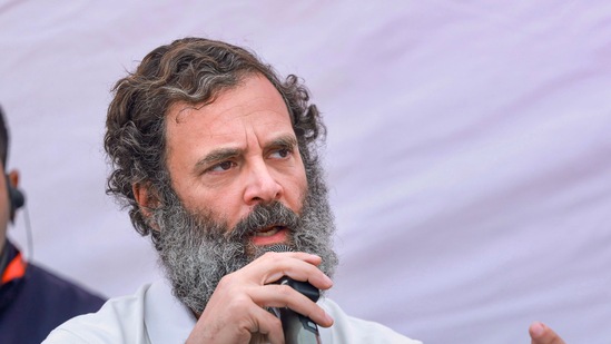 Congress leader Rahul Gandhi(PTI) Congress leader Rahul Gandhi(PTI)