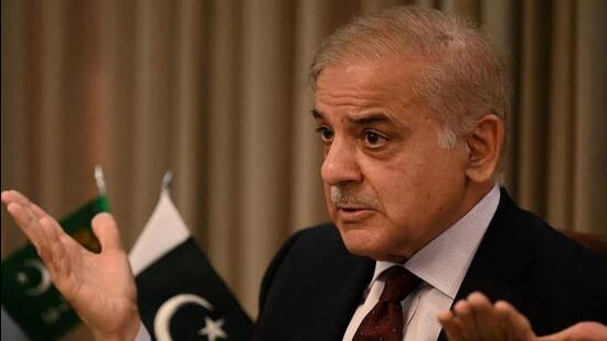 Pakistan Prime Minister Shehbaz Sharif (AFP Photo)