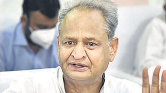 Rajasthan chief minister Ashok Gehlot (PTI) Rajasthan chief minister Ashok Gehlot (PTI)