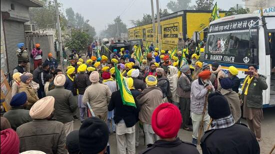 Since July 24, 2022, farmers of 44 villages surrounding the factory at Mansurwal village in Zira have been protesting the alleged contamination of groundwater by the ethanol plant owned by former Shiromani Akali Dal MLA and liquor baron Deep Malhotra. (HT file photo) Since July 24, 2022, farmers of 44 villages surrounding the factory at Mansurwal village in Zira have been protesting the alleged contamination of groundwater by the ethanol plant owned by former Shiromani Akali Dal MLA and liquor baron Deep Malhotra. (HT file photo)