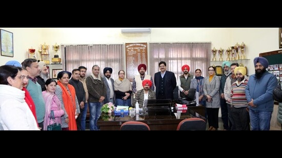 Stage artist and expert of extension education Nirmal Jaura has been appointed as the director of students’ welfare (DSW) of Punjab Agricultural University (PAU). (HT Photo)
