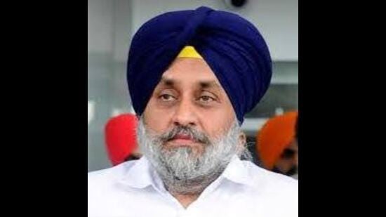 Surprising that in nearly 76 years of Independent India, the Punjab University has not had a single V-C belonging to the Sikh community: Sukhbir (HT file photo)