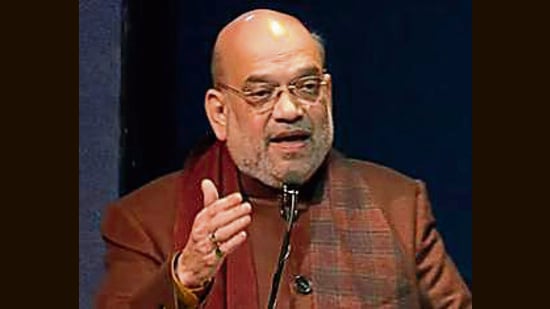 Union Home Minister Amit Shah will address a rally in Patiala on January 29. (PTI f ile photo)