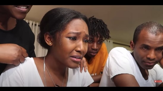 Woman shares her success story on getting into an ivy league college and graduating.(YouTube/@Domonique Cynthia)