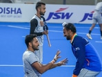Indian men's hockey team will lock horns with Wales in their third match at the FIH Men's Hockey World Cup 2023 on Thursday, January 19.(PTI) Indian men's hockey team will lock horns with Wales in their third match at the FIH Men's Hockey World Cup 2023 on Thursday, January 19.(PTI)