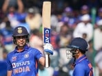 Hyderabad: India's Shubman Gill celebrates his half-century in the 1st ODI Hyderabad: India's Shubman Gill celebrates his half-century in the 1st ODI