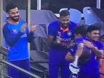 Shubman Gill received a warm reception from Hardik Pandya, Virat Kohli and Ishan Kishan Shubman Gill received a warm reception from Hardik Pandya, Virat Kohli and Ishan Kishan