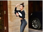 Malaika Arora’s Wednesday athleisure is all about style and sass(HT photos/Varinder Chawla) Malaika Arora’s Wednesday athleisure is all about style and sass(HT photos/Varinder Chawla)