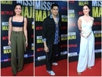 Sidharth Malhotra, Kiara Advani, Rashmika Mandanna, Nora Fatehi and more stars attend Mission Majnu screening. (HT Photo/Varinder Chawla) Sidharth Malhotra, Kiara Advani, Rashmika Mandanna, Nora Fatehi and more stars attend Mission Majnu screening. (HT Photo/Varinder Chawla)