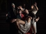Artists from Ludovica Rambelli Teatro are recreating the biblical painting into a living painting. (Gennaro Parricelli and Ludovica Rambelli Teatro) Artists from Ludovica Rambelli Teatro are recreating the biblical painting into a living painting. (Gennaro Parricelli and Ludovica Rambelli Teatro)