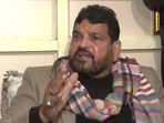 Wrestling Federation of India president Brijbhushan Sharan Singh responds to sexual harassment claims by Vinesh Phogat and other wrestlers. (Credit: ANI) Wrestling Federation of India president Brijbhushan Sharan Singh responds to sexual harassment claims by Vinesh Phogat and other wrestlers. (Credit: ANI)