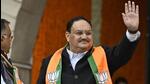 The tenure of JP Nadda as president of the Bharatiya Janata Party (BJP) was extended till June 2024 on Tuesday. (HT photo) The tenure of JP Nadda as president of the Bharatiya Janata Party (BJP) was extended till June 2024 on Tuesday. (HT photo)