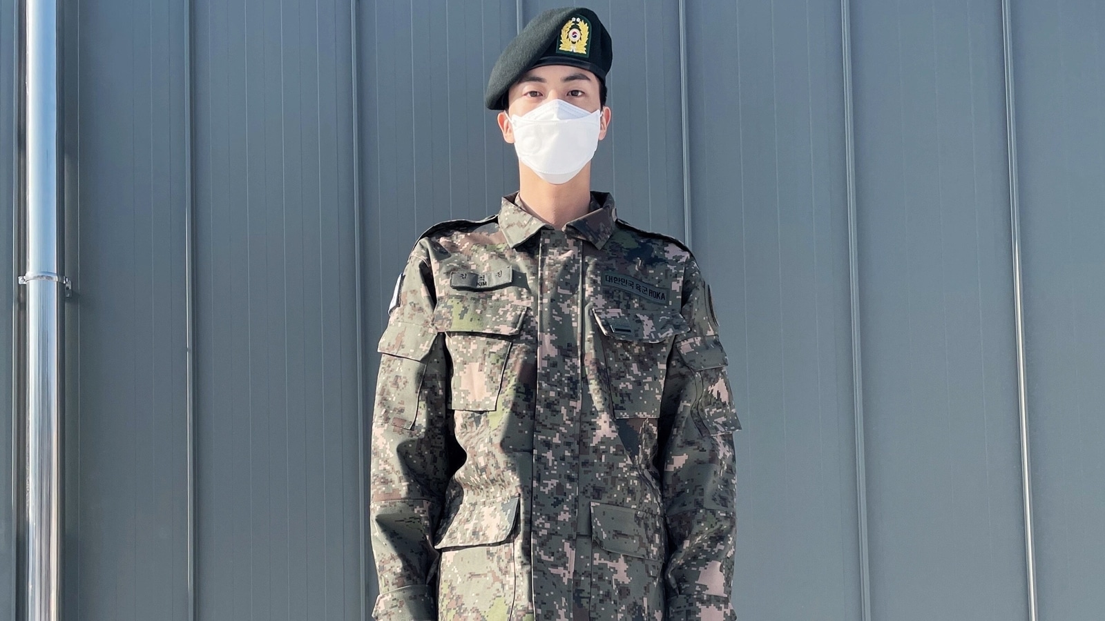 BTS' Jin shares 1st pics after joining military service, posts ...