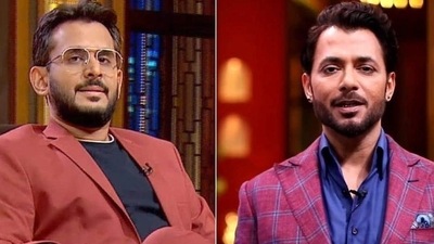 Shark Tank India's Aman Gupta and Anupam Mittal had a heated exchange in new episode. Shark Tank India's Aman Gupta and Anupam Mittal had a heated exchange in new episode.