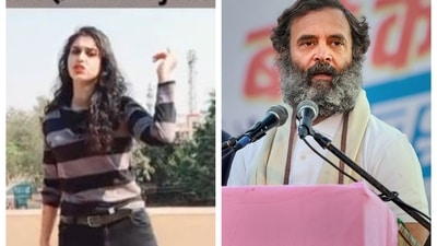 Anam Ali has received flak for her Bharat Jodo Yatra rap as many socia media users said the rap reminded them of Dhinchak Pooja. Anam Ali has received flak for her Bharat Jodo Yatra rap as many socia media users said the rap reminded them of Dhinchak Pooja.