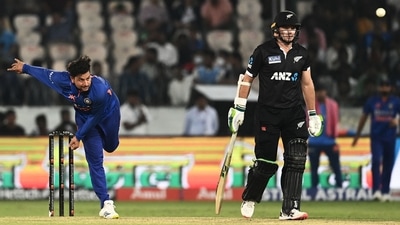 Kuldeep Yadav delivers a ball during the first ODI between India and New Zealand at the Rajiv Gandhi International Cricket Stadium in Hyderabad (AFP) Kuldeep Yadav delivers a ball during the first ODI between India and New Zealand at the Rajiv Gandhi International Cricket Stadium in Hyderabad (AFP)