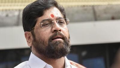 Eknath Shinde claimed MoUs worth  ₹1.37 lakh crore had been signed in just three days and called it a record investment the state had ever received during a World Economic Forum meeting. “It was a fruitful tour as we could sign MoUs of over  ₹1.37 lakh crore,” he said after coming out of the airport. (HT Archives)