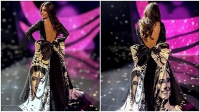 Harnaaz Sandhu opens up on her Miss Universe tribute to Sushmita Sen and Lara Dutta. (Instagram) Harnaaz Sandhu opens up on her Miss Universe tribute to Sushmita Sen and Lara Dutta. (Instagram)