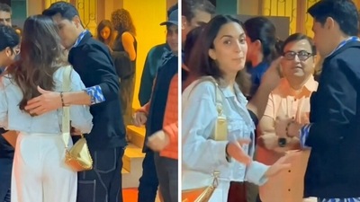 Kiara Advani with Sidharth Malhotra. Kiara Advani with Sidharth Malhotra.