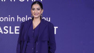 Mumbai, India - Jan. 17, 2023: Sonam Kapoor poses at the launch of the Zzzquil Natura at Bandra in Mumbai, India, (Photo by Satish Bate/ Hindustan Times) (Hindustan Times) Mumbai, India - Jan. 17, 2023: Sonam Kapoor poses at the launch of the Zzzquil Natura at Bandra in Mumbai, India, (Photo by Satish Bate/ Hindustan Times) (Hindustan Times)