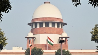 New Delhi, Jan 10 (ANI): A view of the Supreme Court building, the apex judicial body of India, in New Delhi on Tuesday. (ANI Photo) (Sanjay Sharma) New Delhi, Jan 10 (ANI): A view of the Supreme Court building, the apex judicial body of India, in New Delhi on Tuesday. (ANI Photo) (Sanjay Sharma)