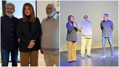 Priyanka Chopra stuns in chic formal wear at RRR event. (Instagram) Priyanka Chopra stuns in chic formal wear at RRR event. (Instagram)