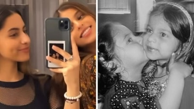 Suhana Khan wished her cousin Alia Chhiba on birthday. Suhana Khan wished her cousin Alia Chhiba on birthday.