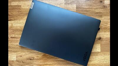 The Lenovo Yoga Slim 7i Pro X. (Vishal Mathur/ HT Photo) The Lenovo Yoga Slim 7i Pro X. (Vishal Mathur/ HT Photo)