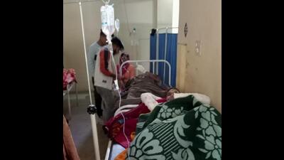 The injured in the Karnal cylinder blast are admitted at a private hospital, where they are said to be stable. (HT File)