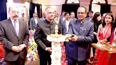 A two-day long 'Think 20' meeting under G20 began in Bhopal from Monday (HT) A two-day long 'Think 20' meeting under G20 began in Bhopal from Monday (HT)