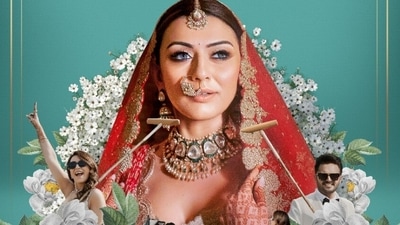 Hansika Motwani's first look from Love Shaadi Drama. Hansika Motwani's first look from Love Shaadi Drama.