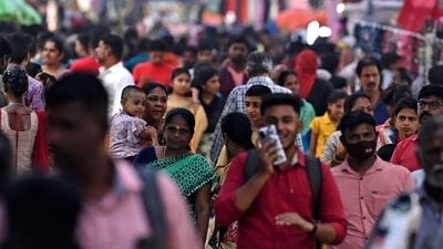India is expected to overtake China as the world's most populous nation. (Photo by Arun SANKAR/AFP) India is expected to overtake China as the world's most populous nation. (Photo by Arun SANKAR/AFP)