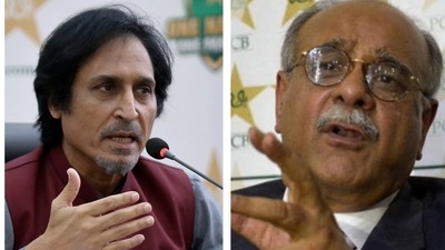 Ramiz Raja, Najam Sethi (file photo) Ramiz Raja, Najam Sethi (file photo)